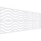 Ekena Millwork Set of Four Panels for 94 1/2"W x 36 1/4"H Parker Fretwork Wainscot Wall Paneling WPKP18X01X47PKR - alternate 1